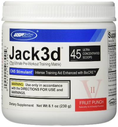 Jack3d Advanced 230 gr USP Labs