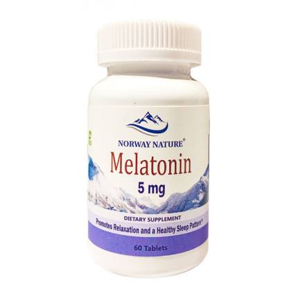 Melatonin 5 mg 60 tab Norway Nature