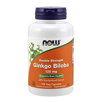 GinkgoBiloba 120 mg 100 caps NOW