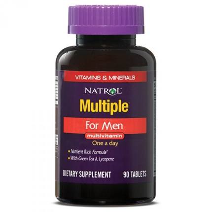 Multiple for men Multivitamin 90 табл NATROL