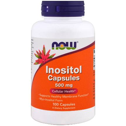 Inositol 500 mg 100 caps NOW