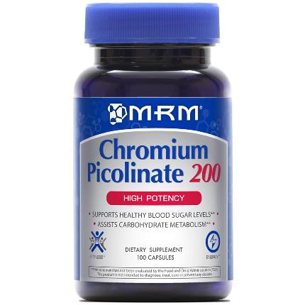 Chromium Picolinate 200mg 100 caps MRM