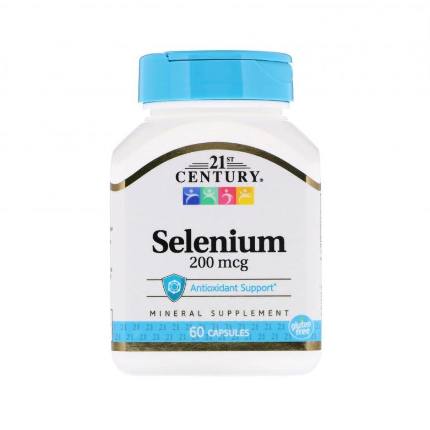 Selenium 200 mcg 60 tab 21St Century
