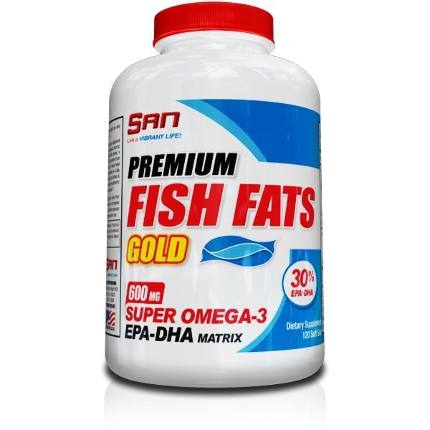Premium Fish Fats Gold 120 caps SAN