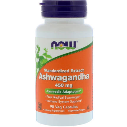 Ashwagandha 450 mg 90 caps NOW