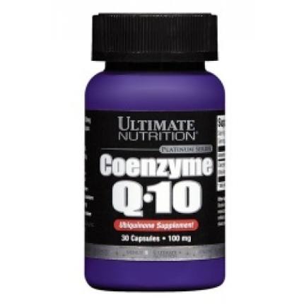 Coenzyme Q10 100% Premium 100mg 30c Ultimate Nutrition