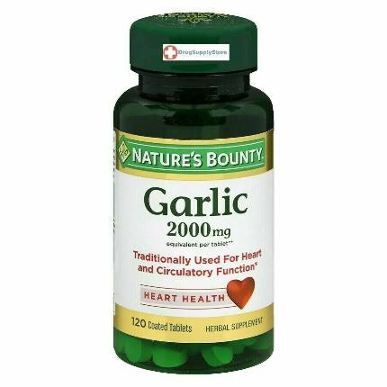 Garlic 2000 mg 120 tab Natures Bounty