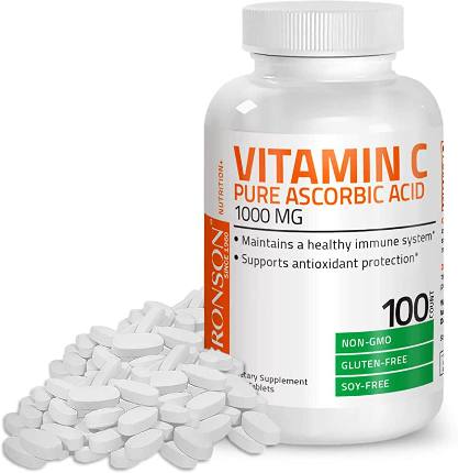 Vitamin C 100 tab Bronson