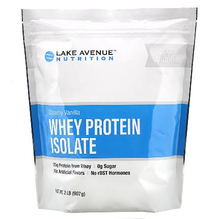 Whey Protein Isolate 907 g Lake Avenue Nutrition