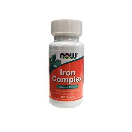 Iron complex 100 tabs NOW