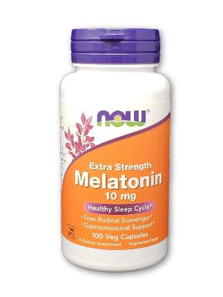 Melatonin 10 mg 100 caps NOW
