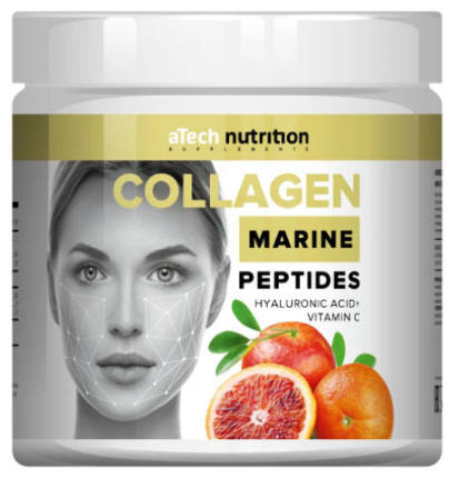 Collagen Marine + витамин С 150 гр aTech Nutrition