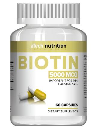Biotin 60 cap aTech Nutrition