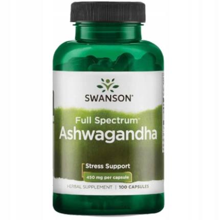 Full Spec Ashwagandha 450 mg 100 caps Swanson
