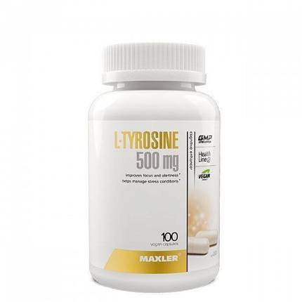 L-Tyrosine 500 mg 100 vegan caps MAXLER