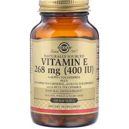 Vitamin E 268 mg 50 caps Solgar