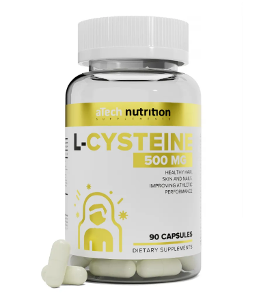 L-Cysteine 500 mg 90 cap aTech Nutrition
