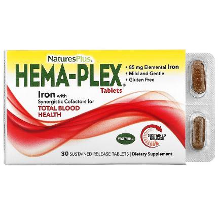 Hema-Plex 30 tab Natures Plus