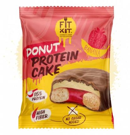 Donut Protein Cake 8х100 г. FITKIT