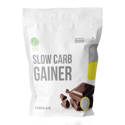Slow Carb Gainer 1000 g Nature Foods