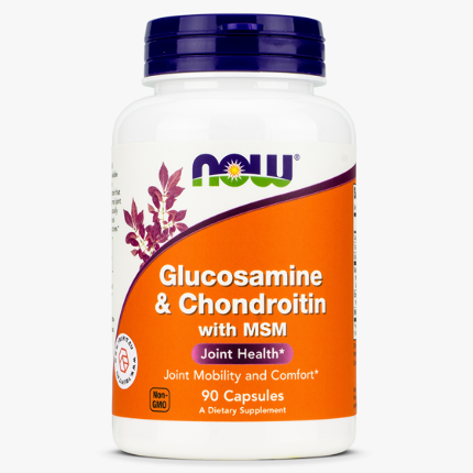 Glucosamine Chondroitin MSM 90 caps NOW