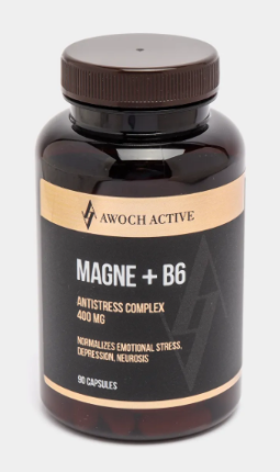 Magne+B6 90 caps Awochactive