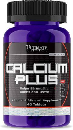 Calcium plus 45 tab Ultimate Nutrition