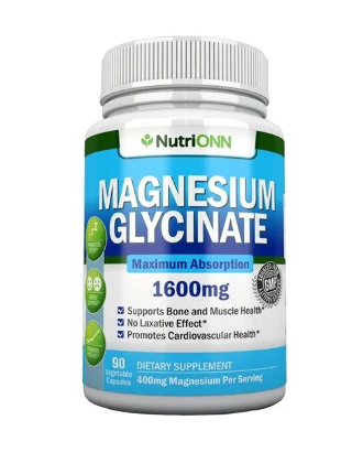 Magnesium Glycinate 1600 mg 90 caps NutriONN
