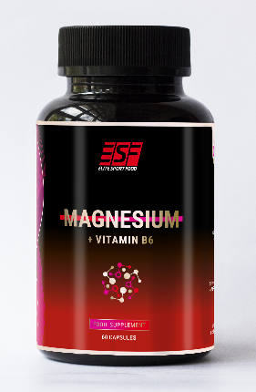 Magnesium + Vitamine B6 60 капсул Elite Sport Food