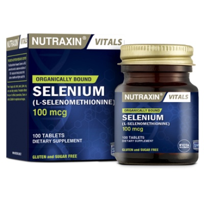 Selenium 100 mcg 100 tab Nutraxin