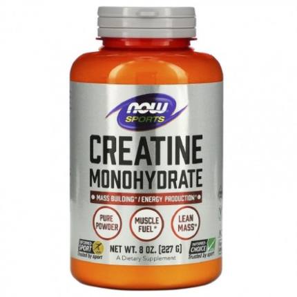 Creatine monohydrate 227 g NOW