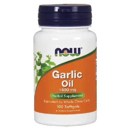 Garlic Oil 1 500 mg 100 caps NOW