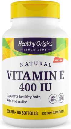 Vitamin E 400 90 caps Healthy Origins