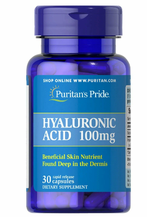 Hyaluronic Acid 100 мг 30 капсул Puritans Pride