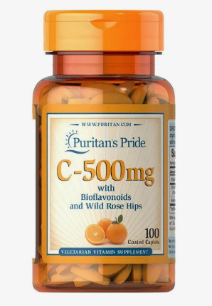 Vitamin C-500 mg 100 tab Puritans Pride