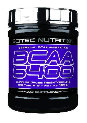 BCAA 6400 125 tab SciTec