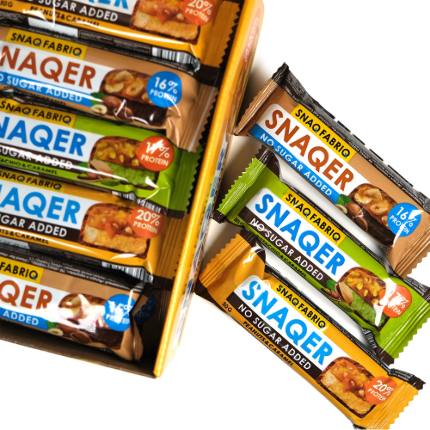 Батончик глазированный SNAQER 30x50гр SNAQ FABRIQ