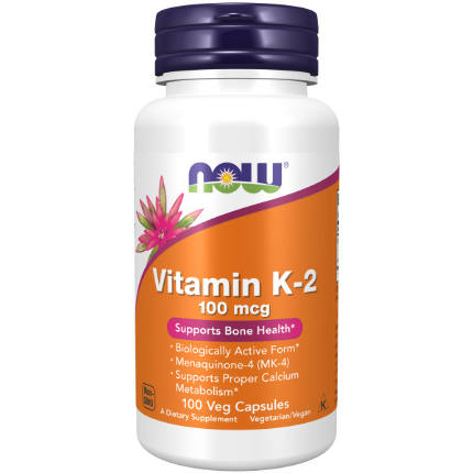 Vitamin K-2 100 мкг 100 капсул Now МАРК