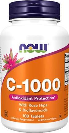 Vitamin C-1000 With Bioflavonoids 100 caps NOW МАРК